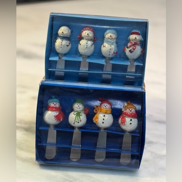 St. Nicholas Square Other - St Nicholas Square Set of 2 Snowman Spreaders 8 total